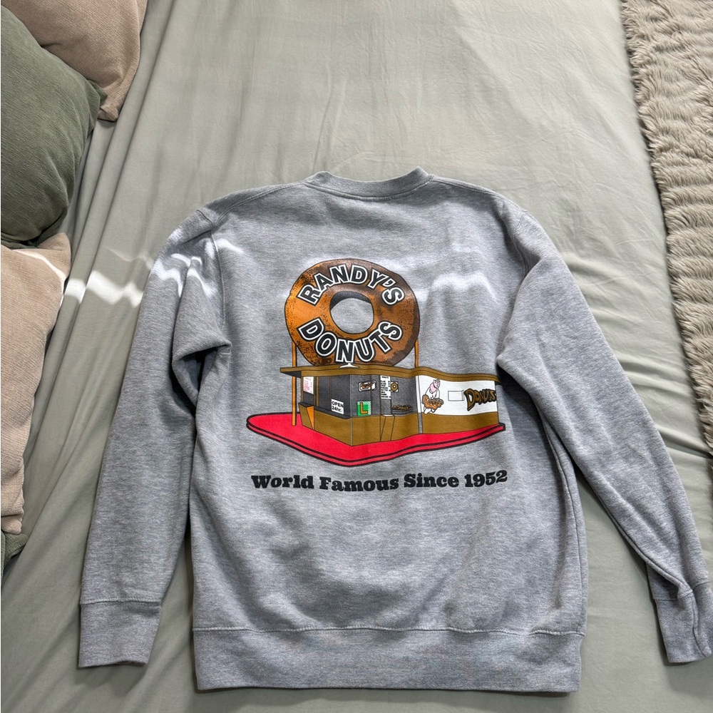 Randy’s Donuts vintage crew neck sweatshirt (size medium)